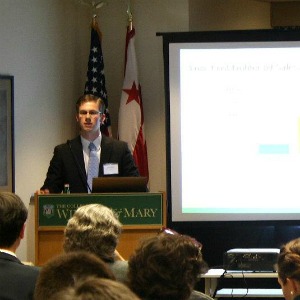 Klicker presenting at the PIPS Student Symposium, April 2012